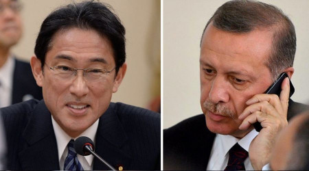 Erdoğan, Kishida ile görüştü