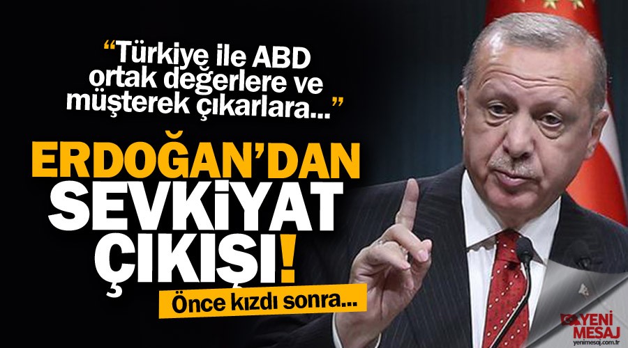 Erdoğan: 'Sevkiyattan rahatsızız'