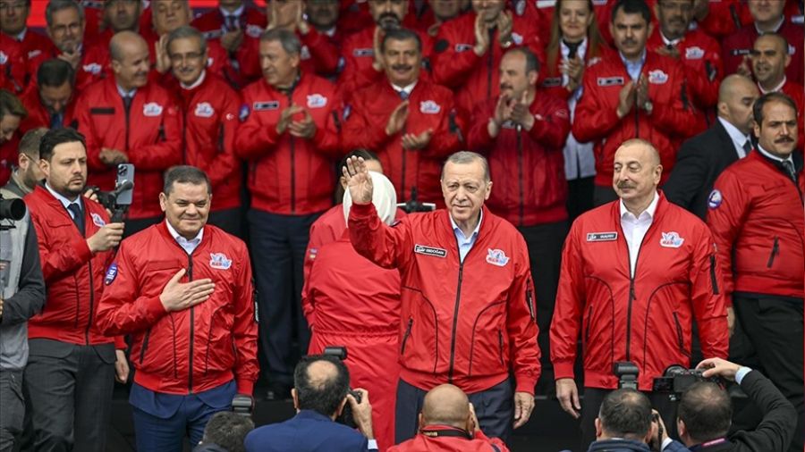 Erdoğan ve Aliyev TEKNOFEST'e katıldı