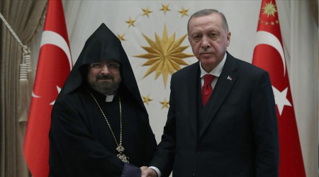 Erdoan'dan Ermenilerin  24 Nisan ayinine mesaj : Allah'tan rahmet diliyorum