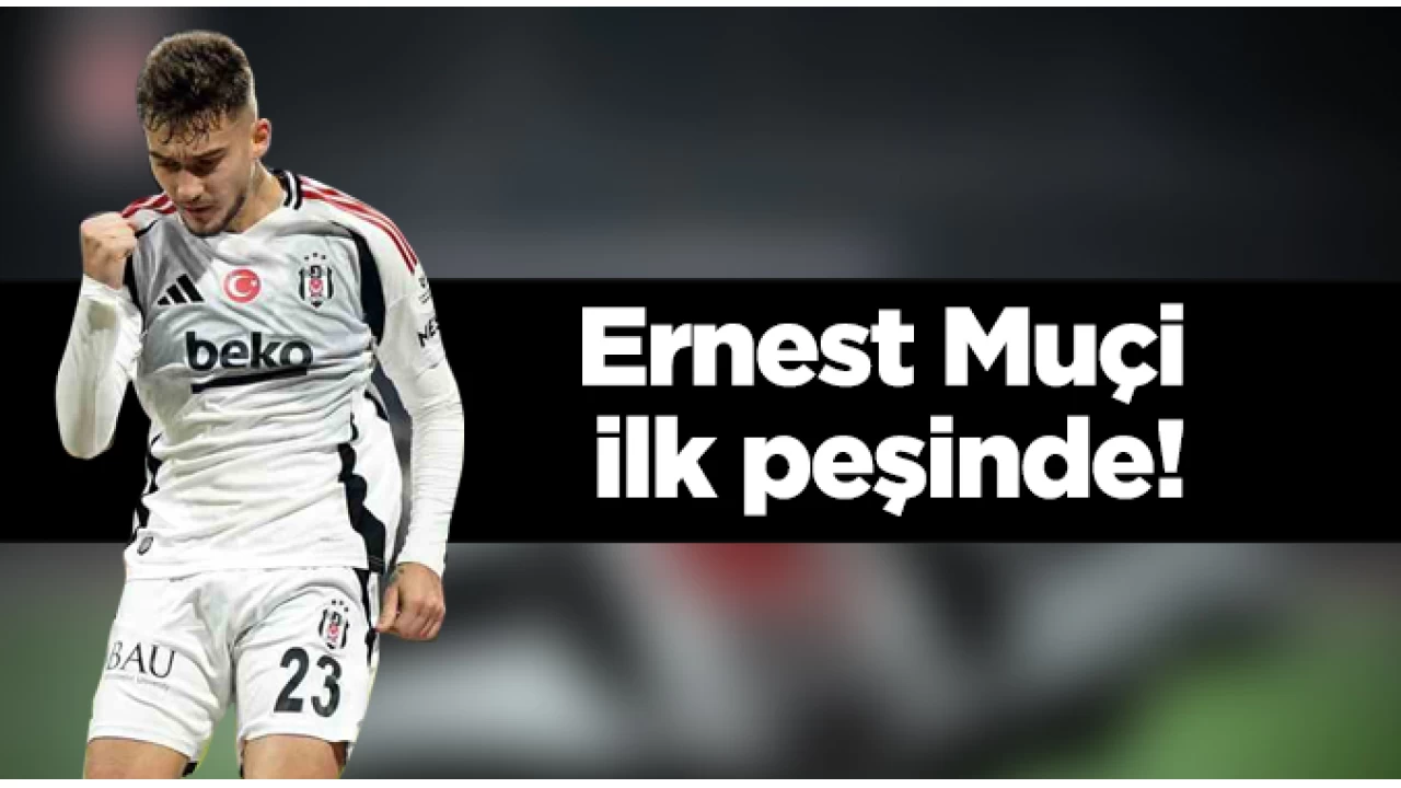 Ernest Muçi, Mario Gomez'den sonra ilk peşinde!