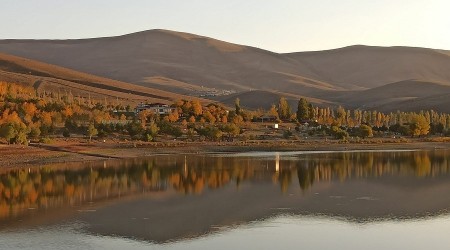 Erzurum'un sonbaharnda Tekederesi Gleti bir baka gzel 