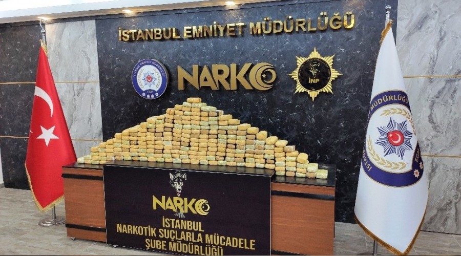Esenyurt'ta 113 kilogram eroin ele geçirildi