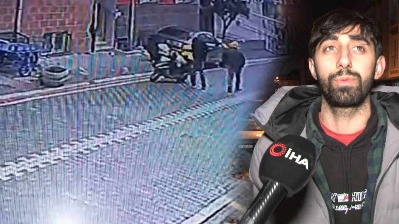 Esenyurt'ta kuryenin telefonunu kaşla göz arasında çaldılar