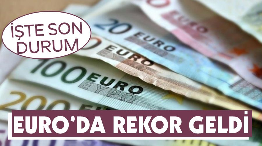  Euro'da rekor geldi