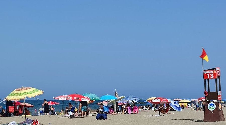 Evden ka�arak girdi�i deniz sonu oldu