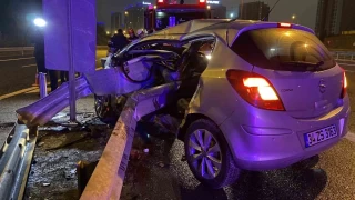 Eyüpsultan'da feci kaza: 1 ölü, 1 ağır yaralı
