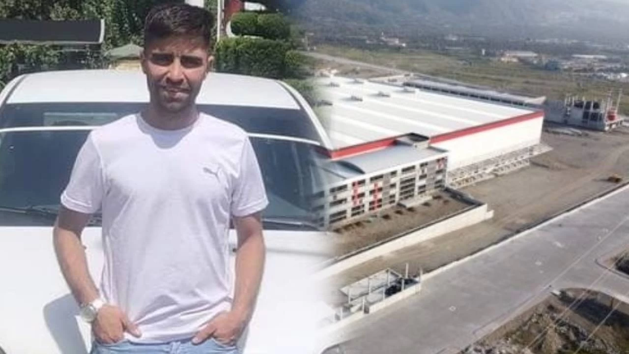 Fabrikada halat sarma makinasına sıkışan işçi öldü