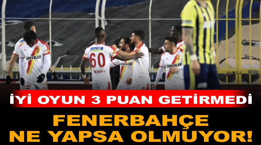 Fenerbahçe ne yapsa olmuyor! Yıldızlar da çare olamadı