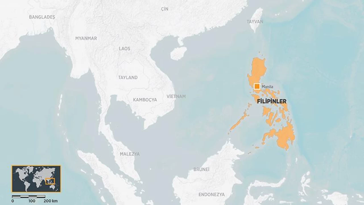 Filipinler'de 6,1 büyüklüğünde deprem meydana geldi
