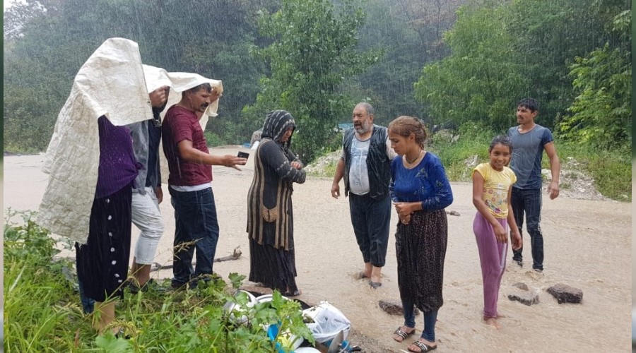 F�nd�k i��ilerinin sel sular� ile m�cadelesi