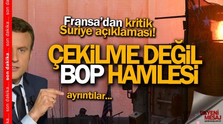 Flaş gelişme... Çekilme değil BOP hamlesi