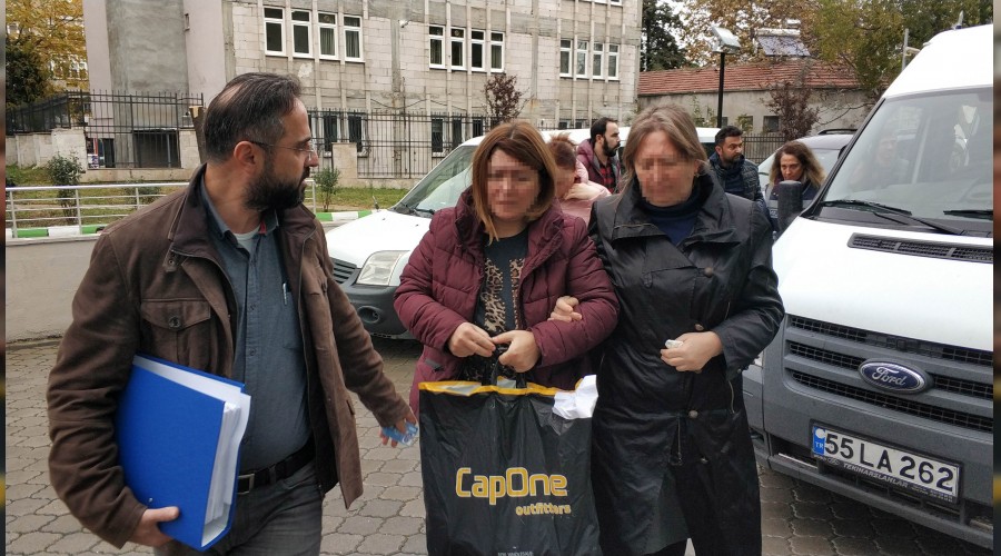 Folyolu hırsızlar yakalandı