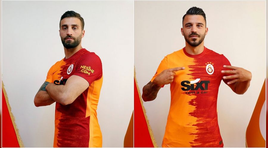 Galatasaray'da �ifte imza 