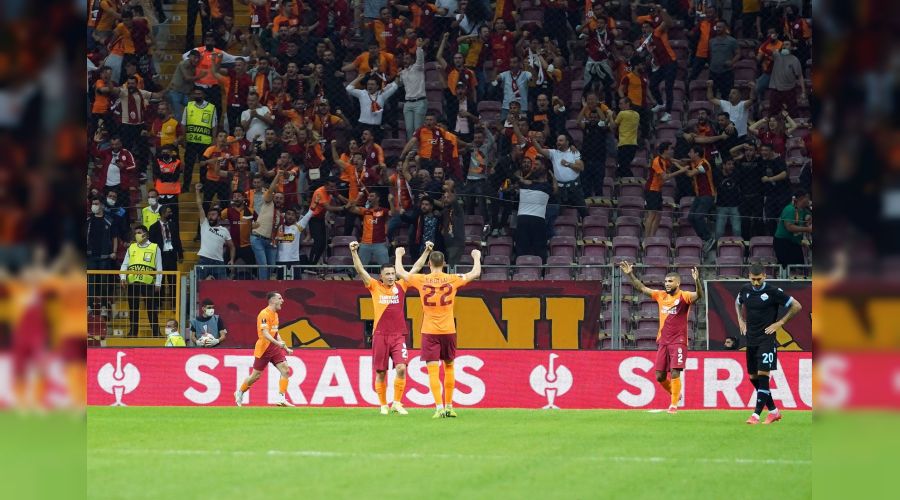 Galatasaray'dan Lazio'ya kar�� ikinci galibiyet