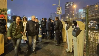 Gayrettepe'de yürüyen merdivende sıkışan işçi hayatını kaybetti