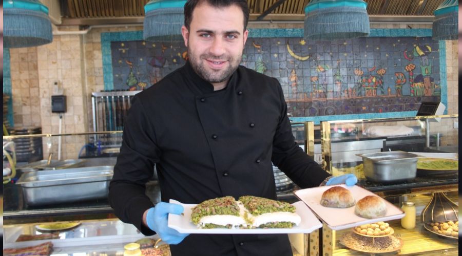 Gaziantep'in yeni tatl�lar� 'Bomba' ve 'Burger' baklavaya rakip