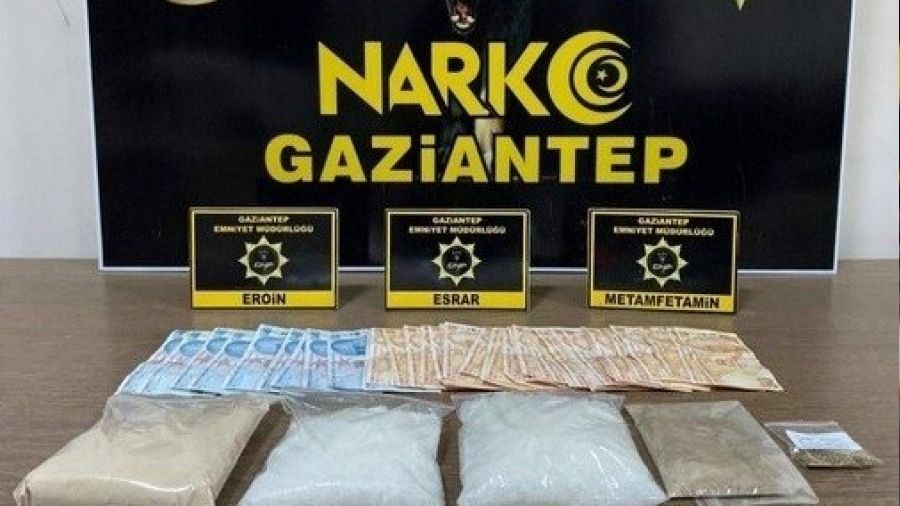 Gaziantep'te bir haftada 88 kilo esrar ele ge�irildi