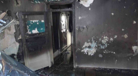 Gaziantep'te ev yangınında 5 kişi yaralandı