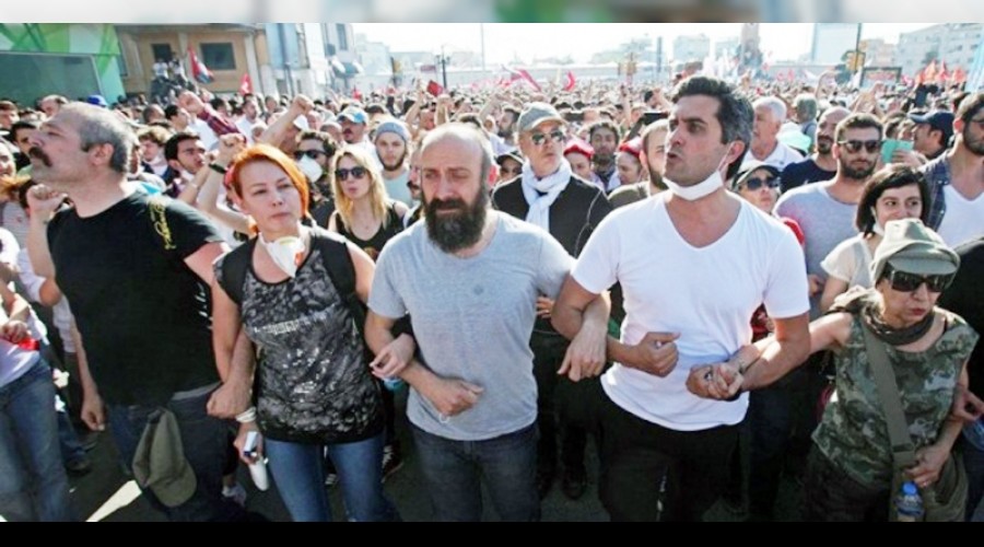 Gezi davas� alk��la bitti