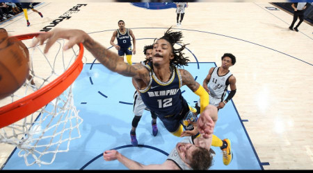 Grizzlies, Morant'ın rekoru ile kazandı