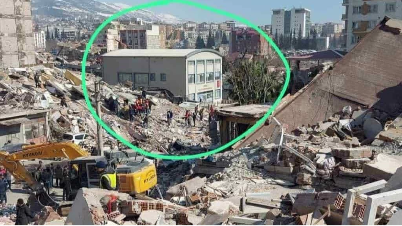 Gl bir deprem deil, zayf bir bina ykma neden olur!