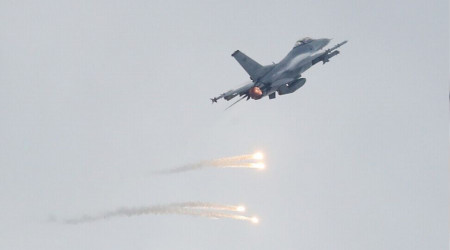 Güney Kore'de, ABD'ye ait F-16 düştü