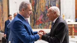 Hakan Fidan, Arap Birliği Genel Sekreteri Ebu Gayt ile görüştü