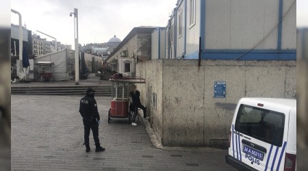 Hastaneden kat, polis alarma geti