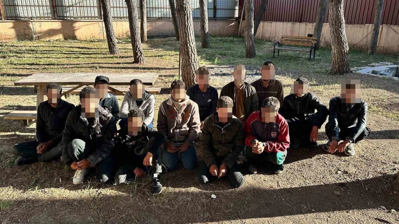 Hatay'da 65 kaçak göçmen yakalandı