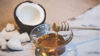 Hindistan cevizi ve bal karm tam bir salk iksiri