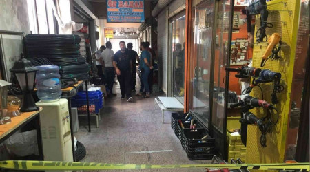 Hırdavatçıya silahlı saldırı: 1 ölü, 1 yaralı
