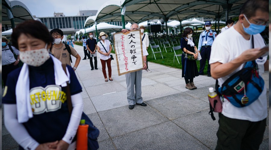 Hiro�ima katliam�n�n 75. y�l� an�ld� 