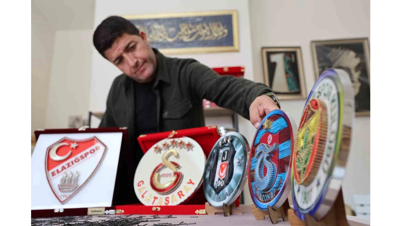 Hobisini sanata dönüştürdü