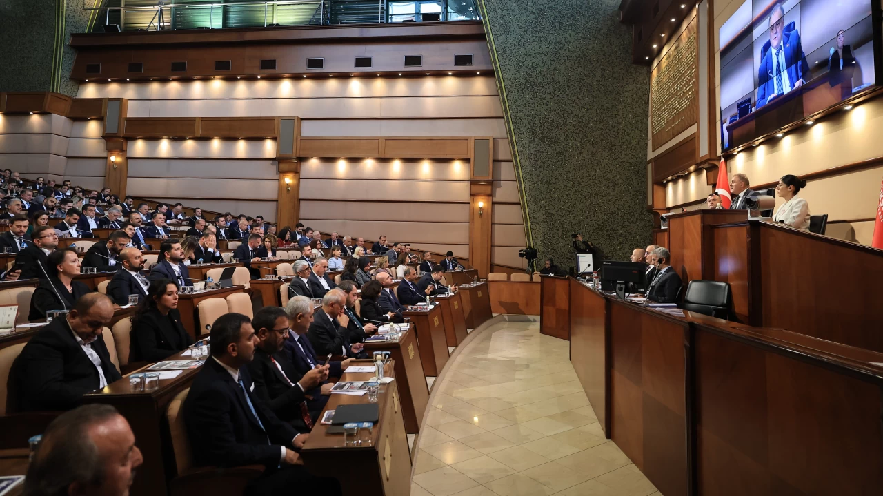 �BB Meclisi ekim ay� toplant�s�n�n birinci oturumu yap�ld�