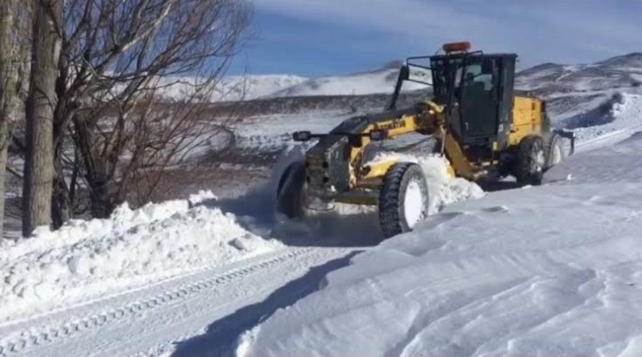 I�d�r'da kapanan k�y yollar� ula��ma a��ld�