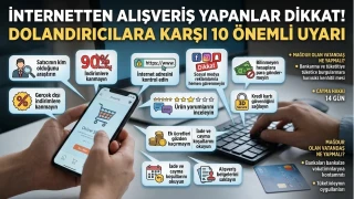 İNTERNETTEN ALIŞVERİŞ YAPANLAR DİKKAT!