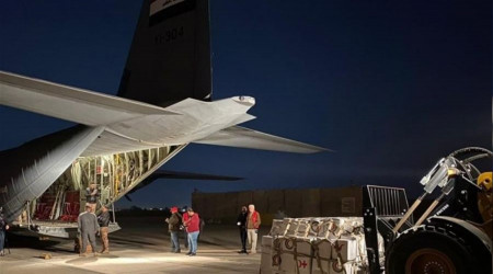 Irak 26 uakla 136.5 ton yardm malzemesi gnderdi