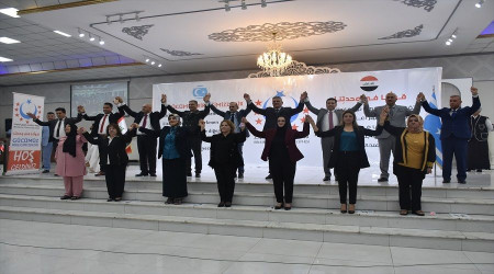 Irak Türkmenleri bilek bileğe yürek yüreğe yürüyor