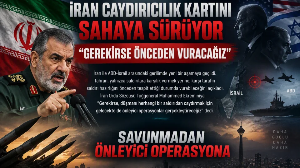 �RAN CAYDIRICILIK KARTINI SAHAYA S�R�YOR