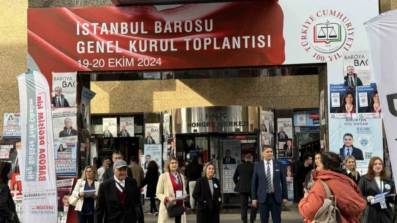 İstanbul Barosu'nda seçim heyecanı başladı