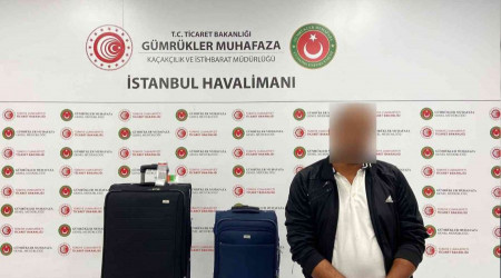İstanbul Havalimanı'nda valizin demir çubuklarına gizlenmiş kokain bulundu