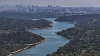 �stanbul'a su sa�layan barajlardaki ortalama doluluk oran� d�nk� ya���lar�n etkisiyle bir g�nde y�zde 7,16 artarak y�zde 45,22 seviyesine y�kseldi