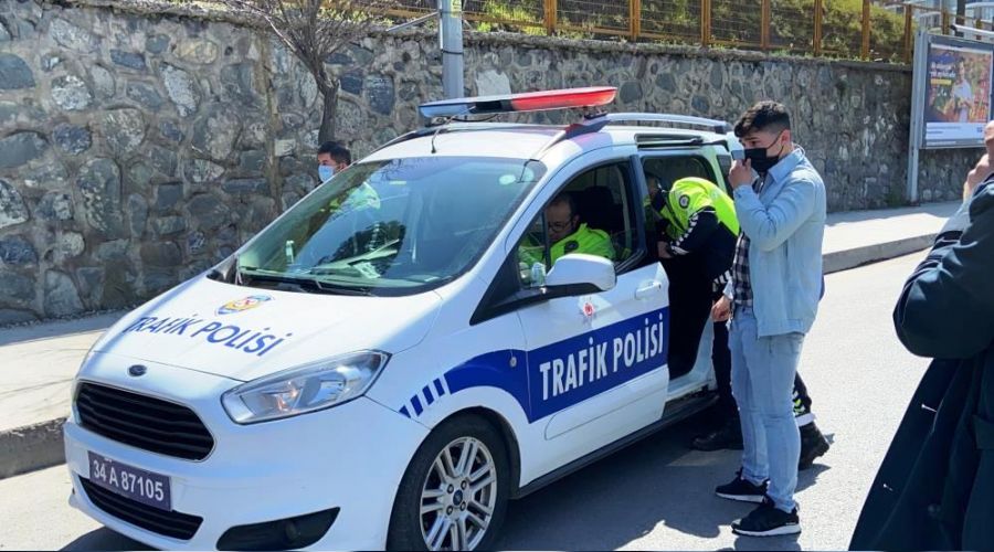 �stanbul�da ilgin� olay