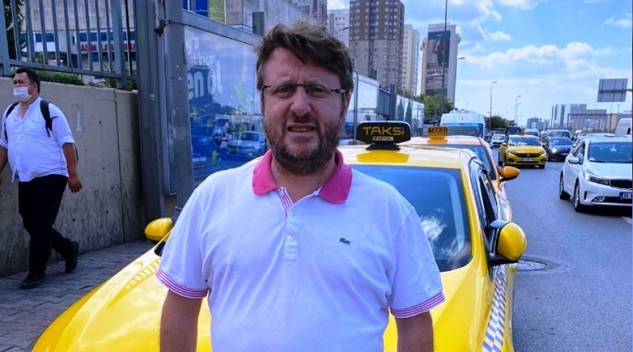 �stanbul'da taksiciden �rnek davran��