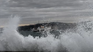 stanbul'da vapur seferleri yaplamyor