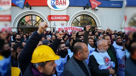 İZBAN'da grev başladı