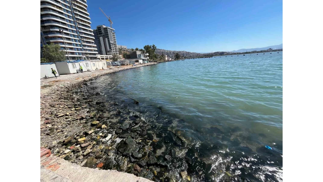 �zmir K�rfezi'nin kokusu vatanda�� bezdirdi