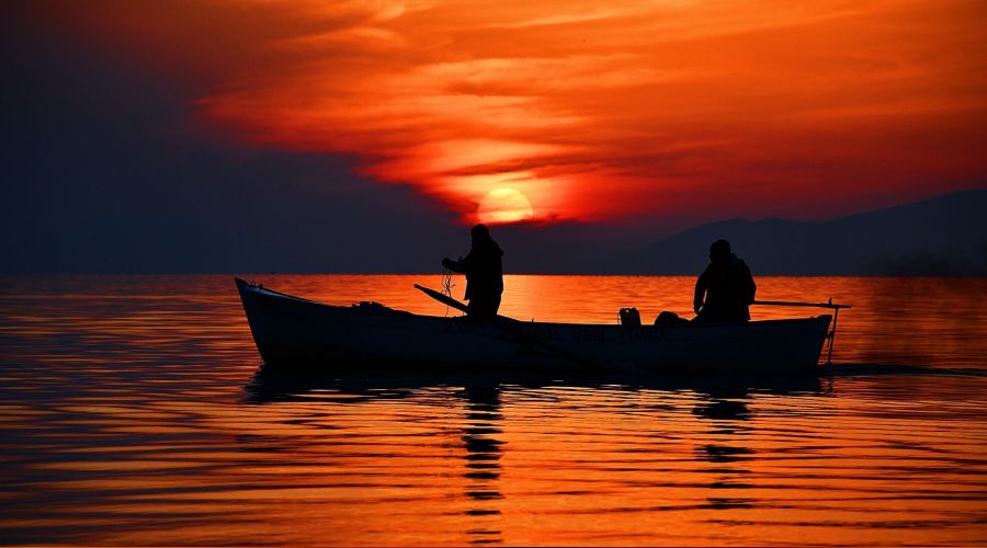 İznik Gölü'nde ekinoks zamanı