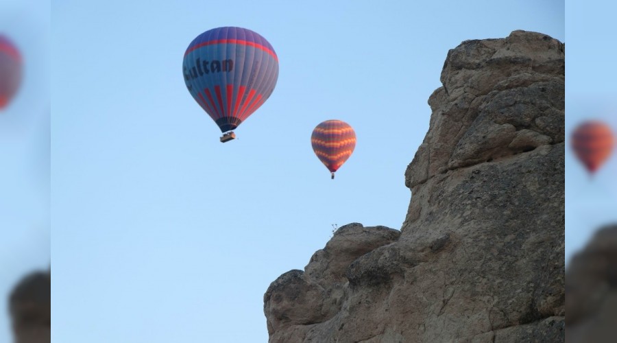 Kapadokya'da balon turlar iptal edildi
